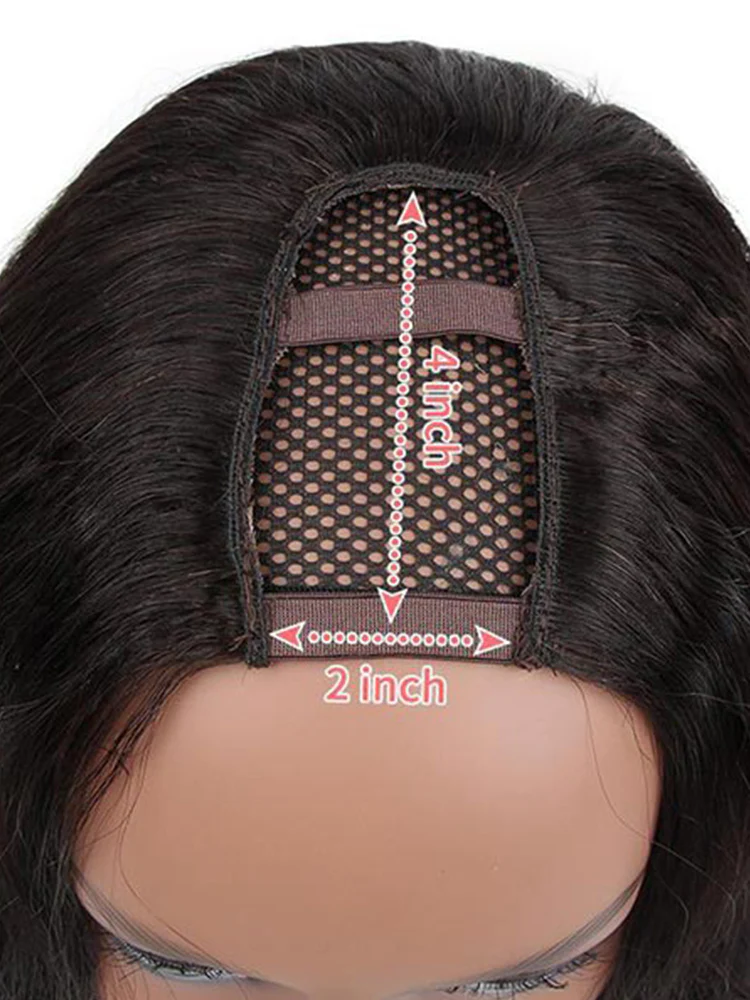 CurlyMe U part Wig Body Wave Human Hair Glueless Install No Lace Human Hair Wigs - Image 5