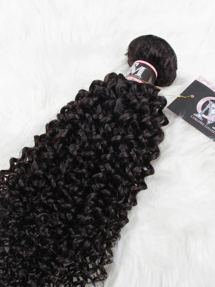 Kinky Curly Natural Black Hair Bundles 1/3/4Pcs | Hair Extensions - Image 4