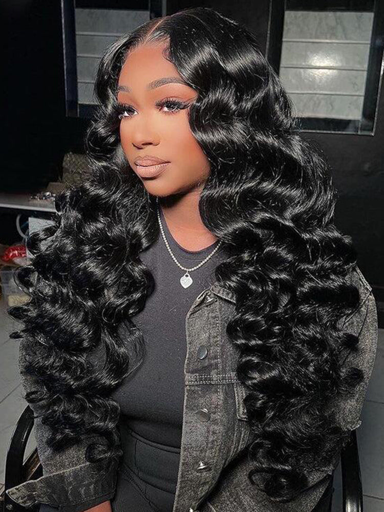 CurlyMe Pre-cut 9x6 Lace M-cap Wear Go Glueless Mini Knots Wand Curl Hair HD Lace Front Wig Pre-plucked - Image 4