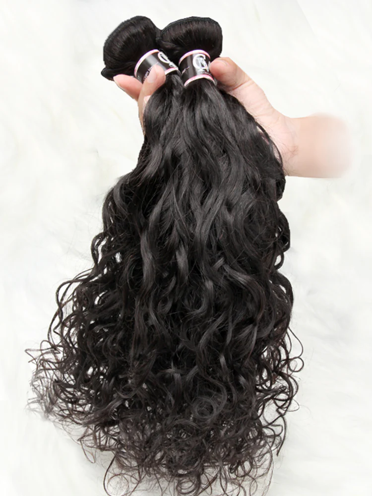 Natural Wave Virgin Hair Bundles 1/3/4Pcs Black Hair Extensions - Image 5